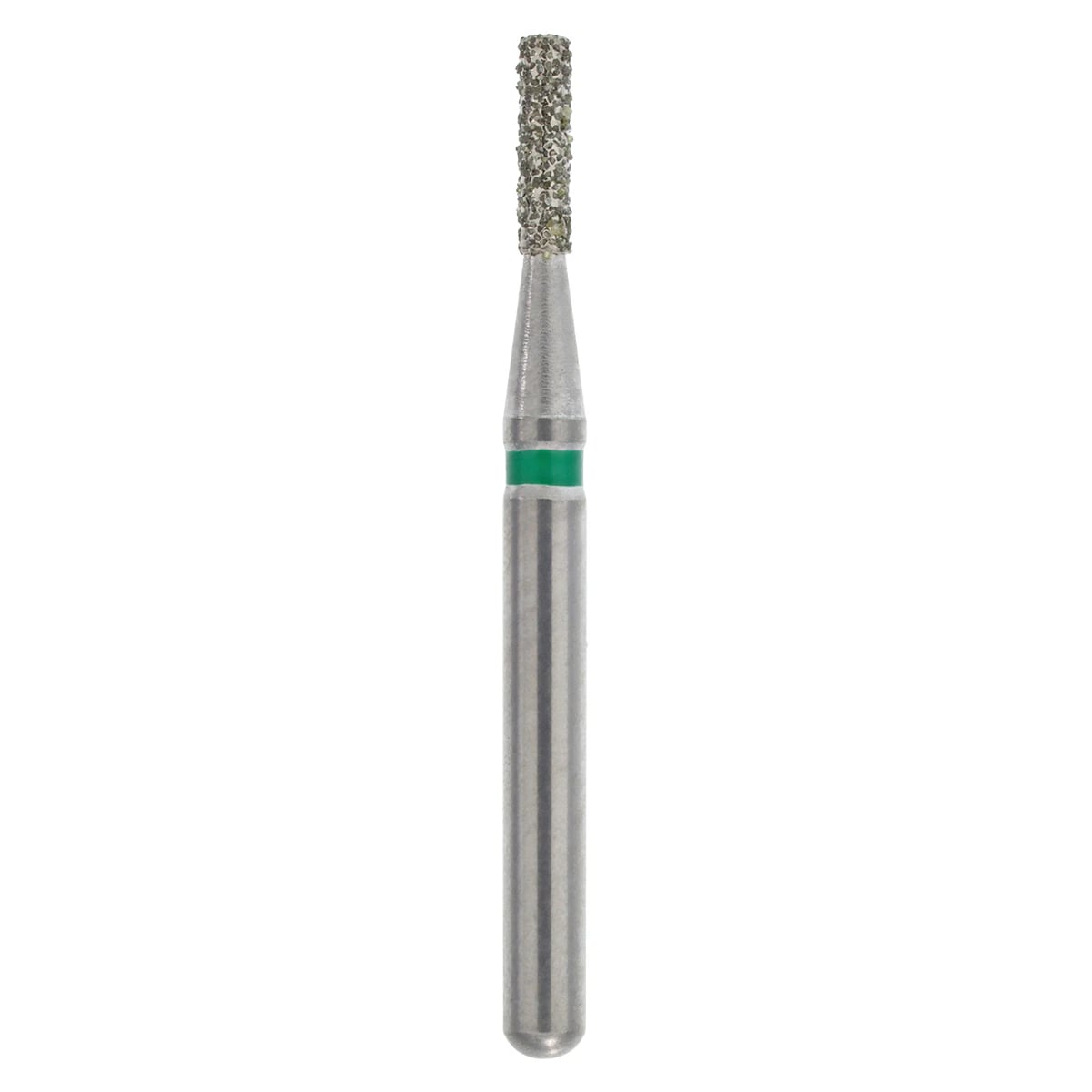 HSI Flat End Cylinder FG Diamond Burs, Single Use, Coarse, 835-010C, 25/Box