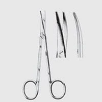 Henry Schein Stevens Tenotomy Scissors, Curved, 4-1/2", Stainless Steel