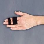 3 Point Products Buddy Loops Protective Finger Wrap, Nylon/Lycra/Foam, 1" Wide