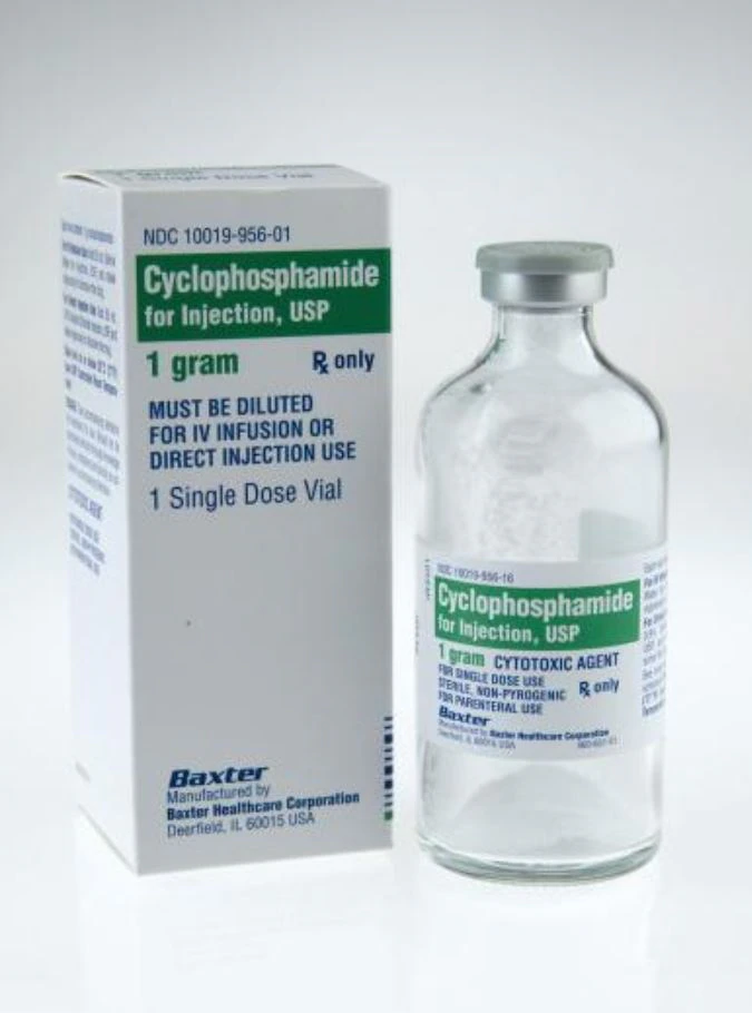 Cyclophosphamide for Injection, 1 g/vial, Single-Dose Vial, Powder for Reconstitution, 75 mL, Baxter