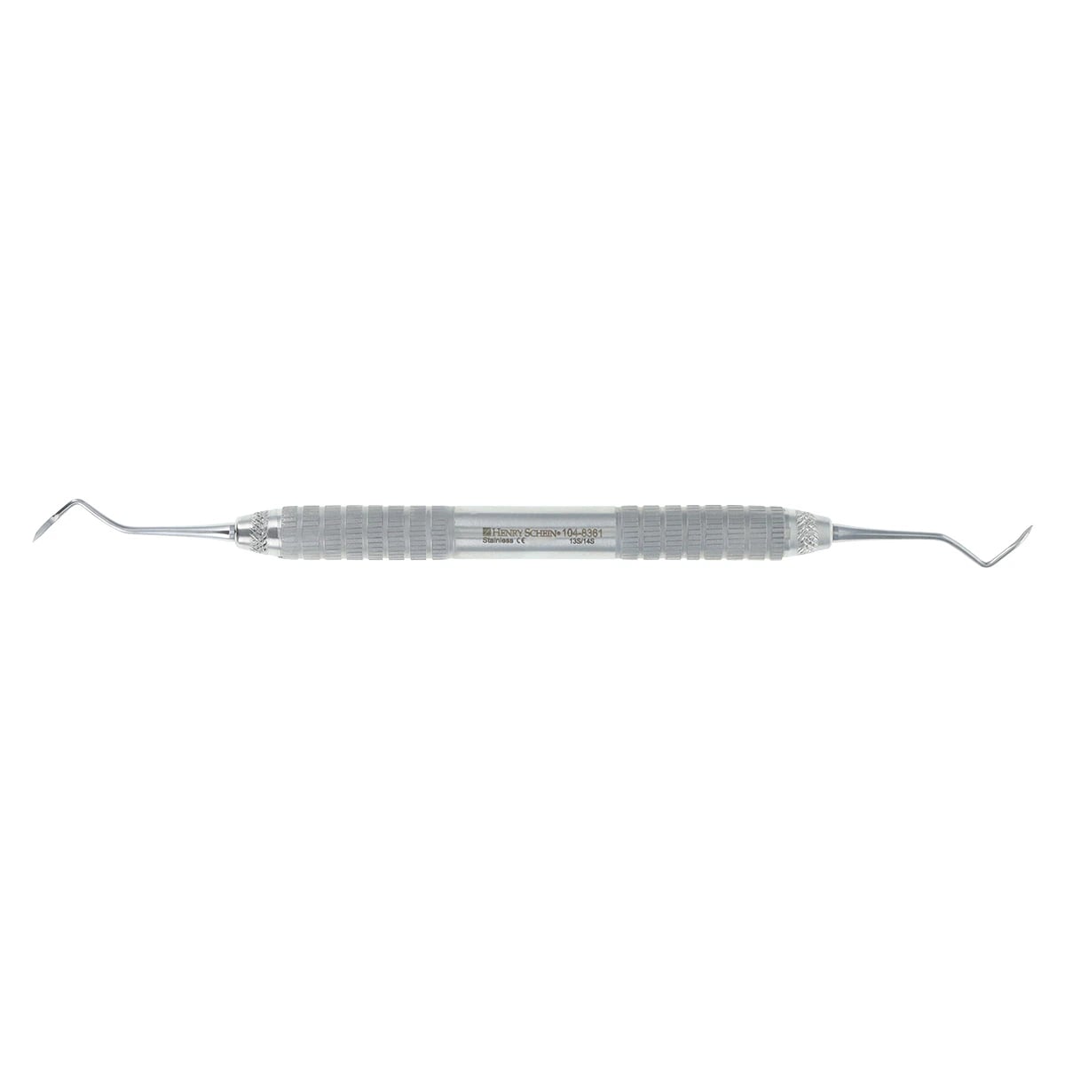 MaxiGrip McCall Curette Double End 13S/14S, 9.5 mm, Stainless Steel, Each