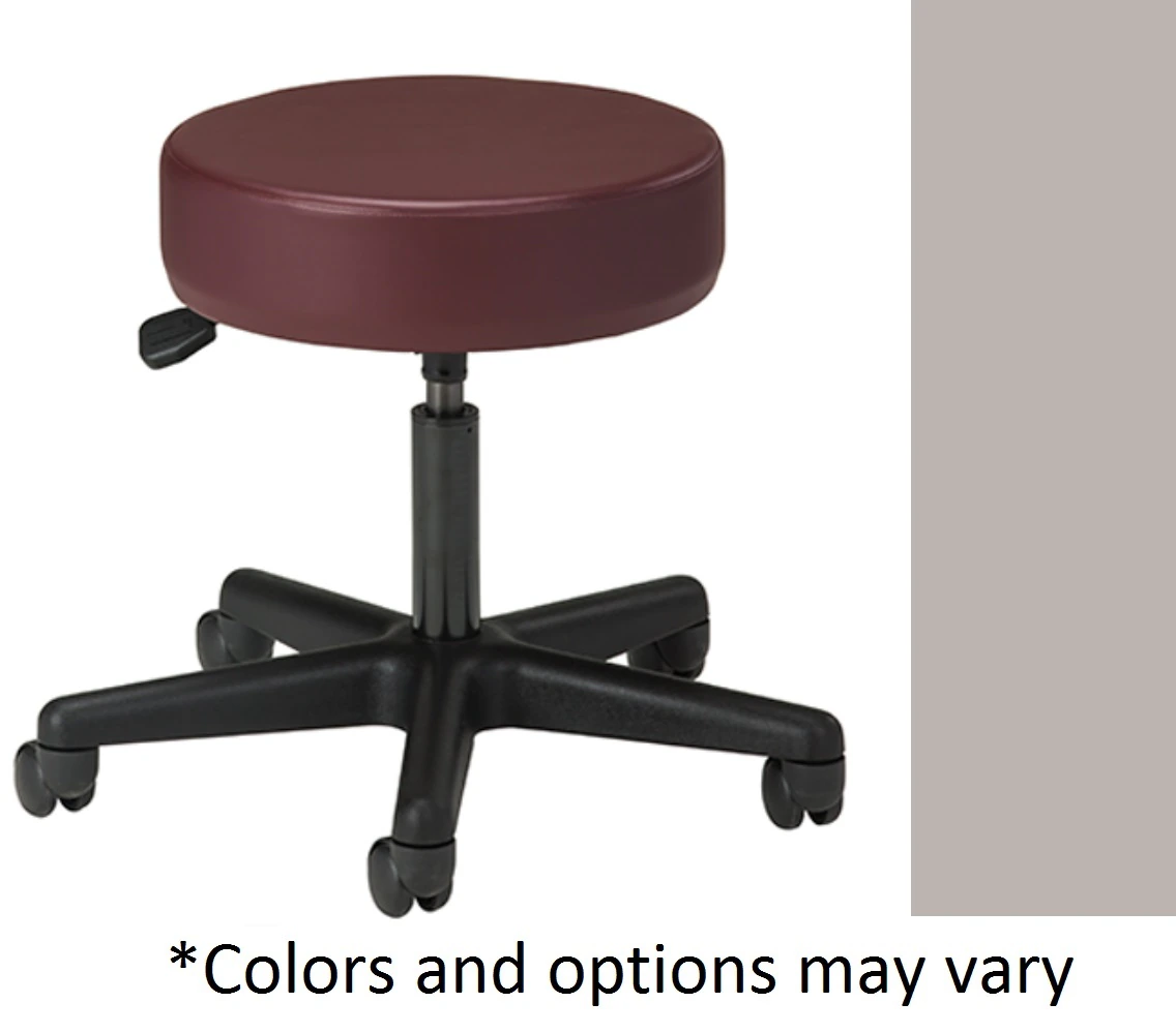 Clinton Industries Standard Series Pneumatic Exam Stool, Country Mist, 250 lb Capacity