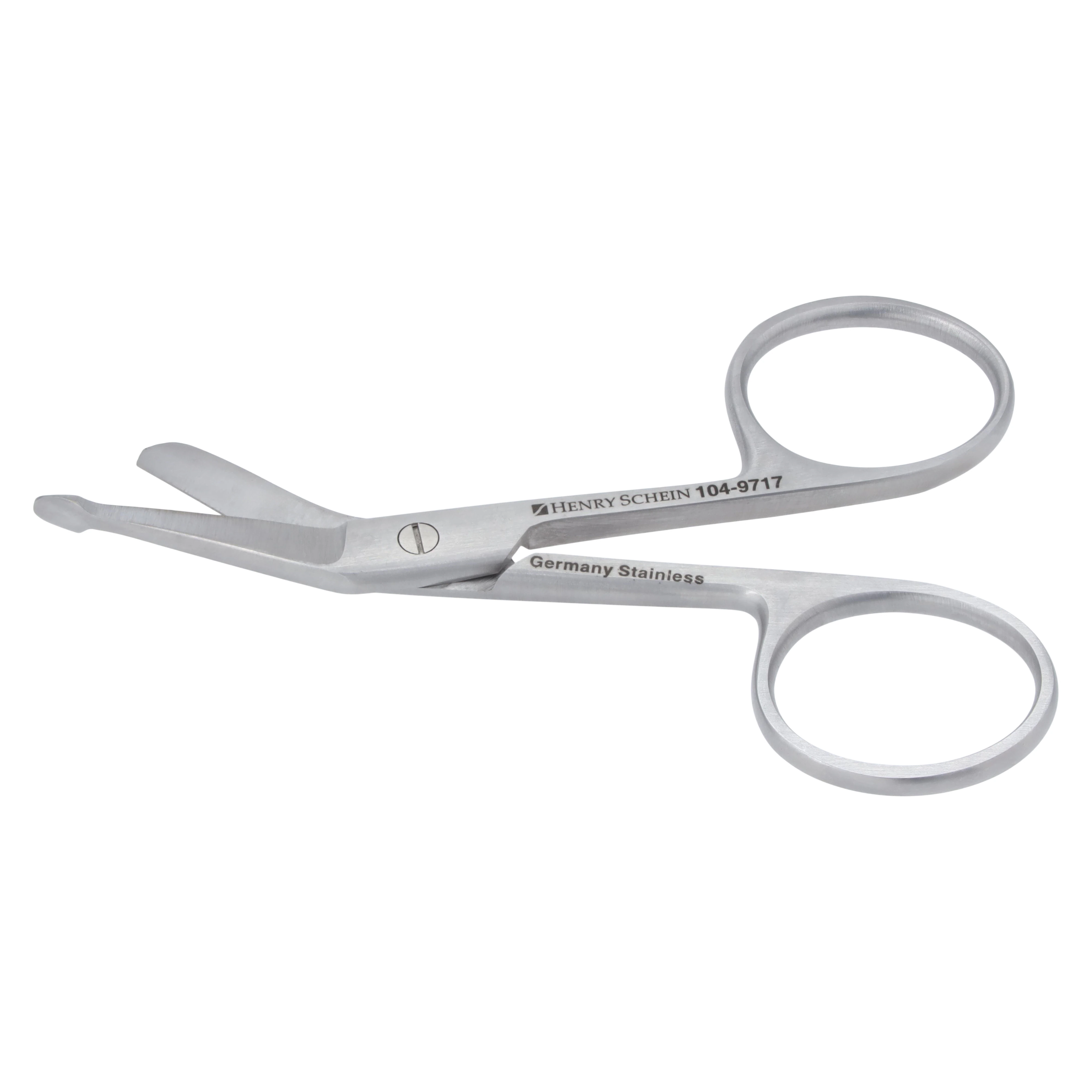 Henry Schein Lister Bandage Scissors, Angled, 3-1/2" Stainless Steel, Each