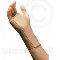 DeRoyal Elastic Wrist Support Splint, Right, Large, 6"