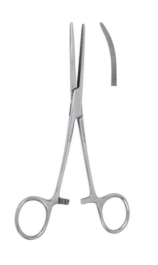 Vantage Rochester-Pean Hemostatic Forceps, Curved, 10-1/4"