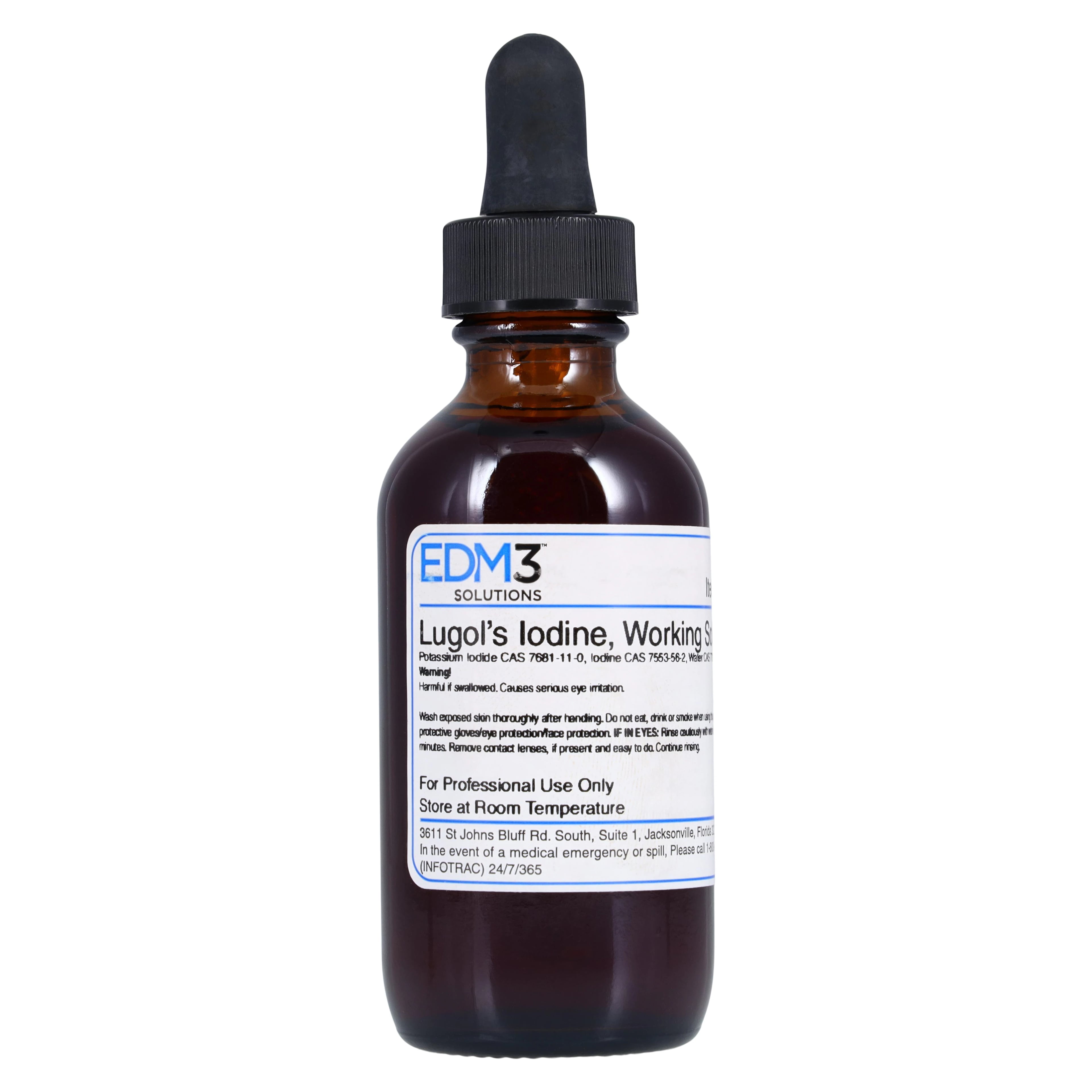 Lugol's Solution Iodine 2 oz with Dropper