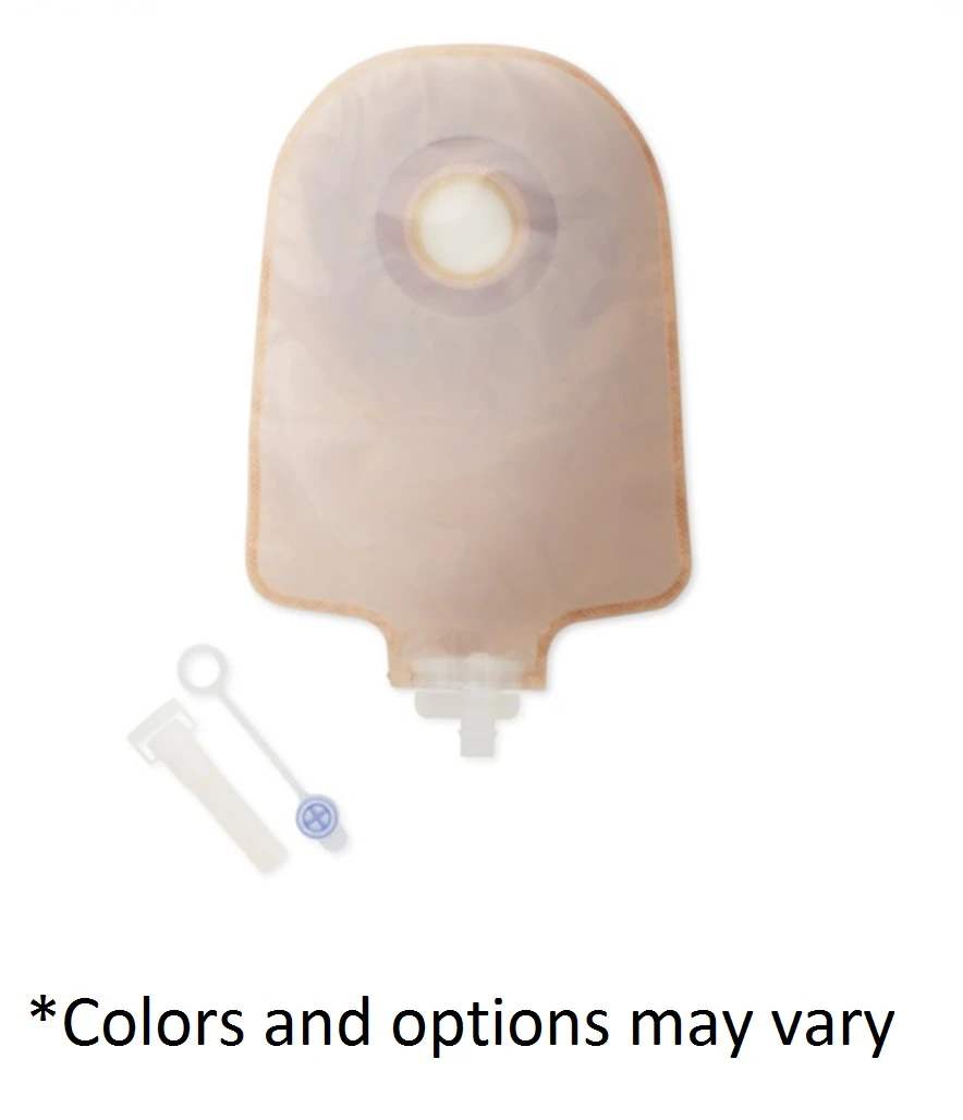 Hollister Premier 1-Piece Urostomy Pouch, Transparent, Cut-To-Fit, 2-1/2" Flange