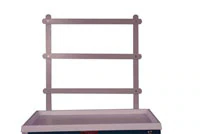 Harloff Classic Line Medical Cart Back Rail System, 3-24"