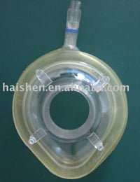 ICU Medical Mask Anesthesia Premium Soft Plus Pediatric, Disposable, Latex-Free, With Inflation Valve, 30/Case