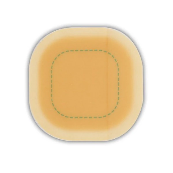 DuoDerm Signal Hydrocolloid Wound Dressing, 8x8" Sterile Square, Adhesive, Flesh, Absorbent, Latex-Free