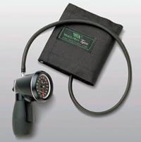 Welch DuraShock Aneroid Sphygmomanometer Kit, Size 9/11/12, Black/Gray, Latex-Free, Arm Dial Display
