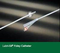 Bard Lubri-Sil 2-Way Foley Catheter, Standard Round Tip, Silicone/Hydrogel Coated, 10 Fr, 3 cc Balloon