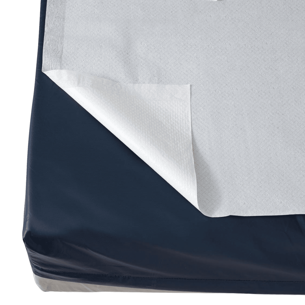 Medline Flat Bed Sheet, Non-Sterile, 58 in x 96 in, White, 25/Case