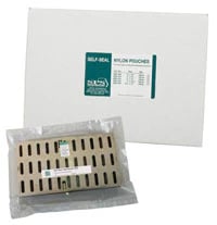 SPS Medical Nylon Self-Seal Sterilization Pouch, 9.5" x 13", Clear, 100/Box, NSP-430