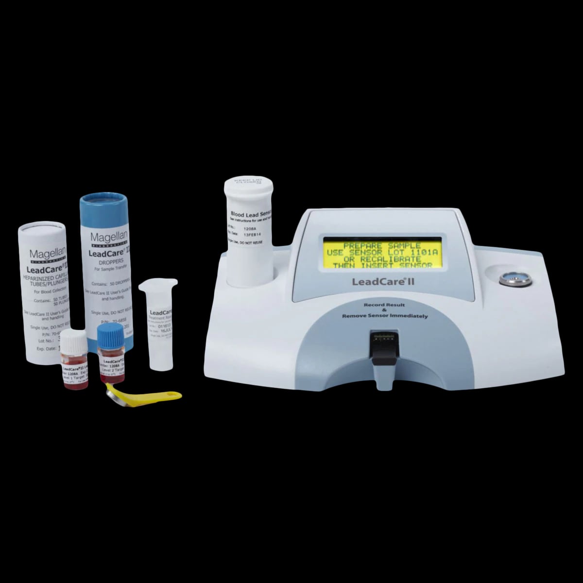 Magellan Diagnostics LeadCare II Blood Lead Reagent Test Kit, CLIA Waived, 48 Tests/Box