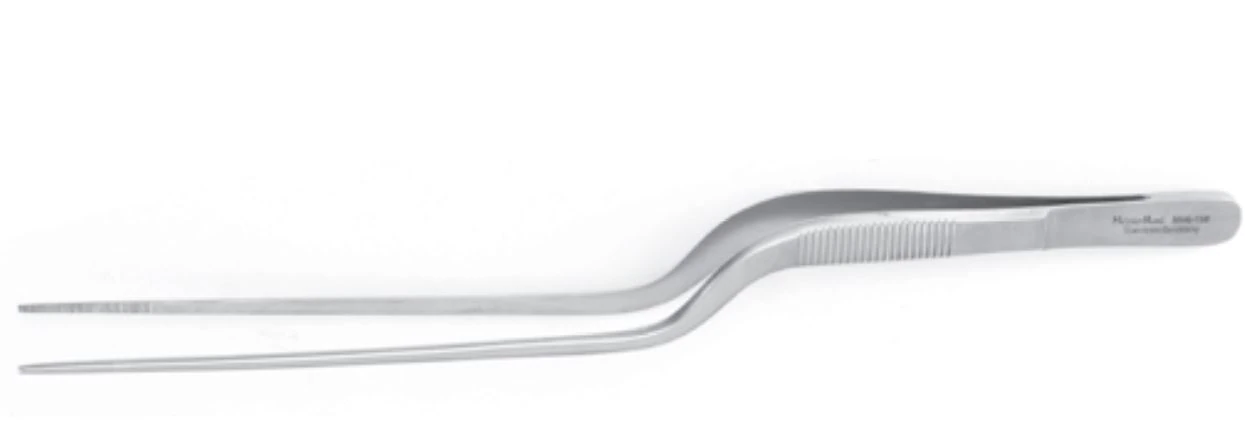 Miltex Meister-Hand Adson Dressing Forcep, Bayonet, 8-1/4" (21 cm), Stainless Steel, Autoclavable