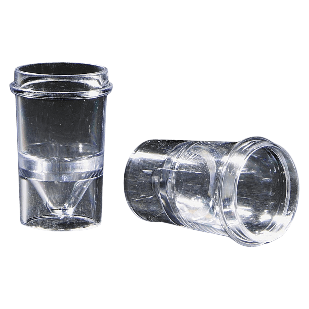 Sample Cups 1.5ml, Polystyrene, Non-Sterile, Conical Bottom, Clear, 1000/Bag, 01KEZKNHVVK5JERYVN7JQN1J8G
