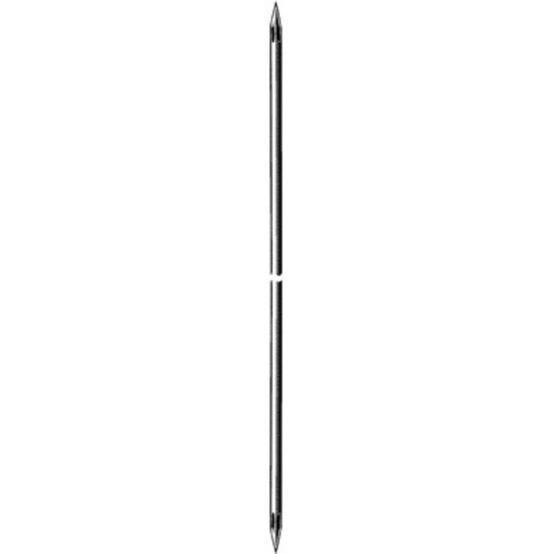 Kirschner Wire, .062" x 4", Double Ended, Stainless Steel, Reusable, Each