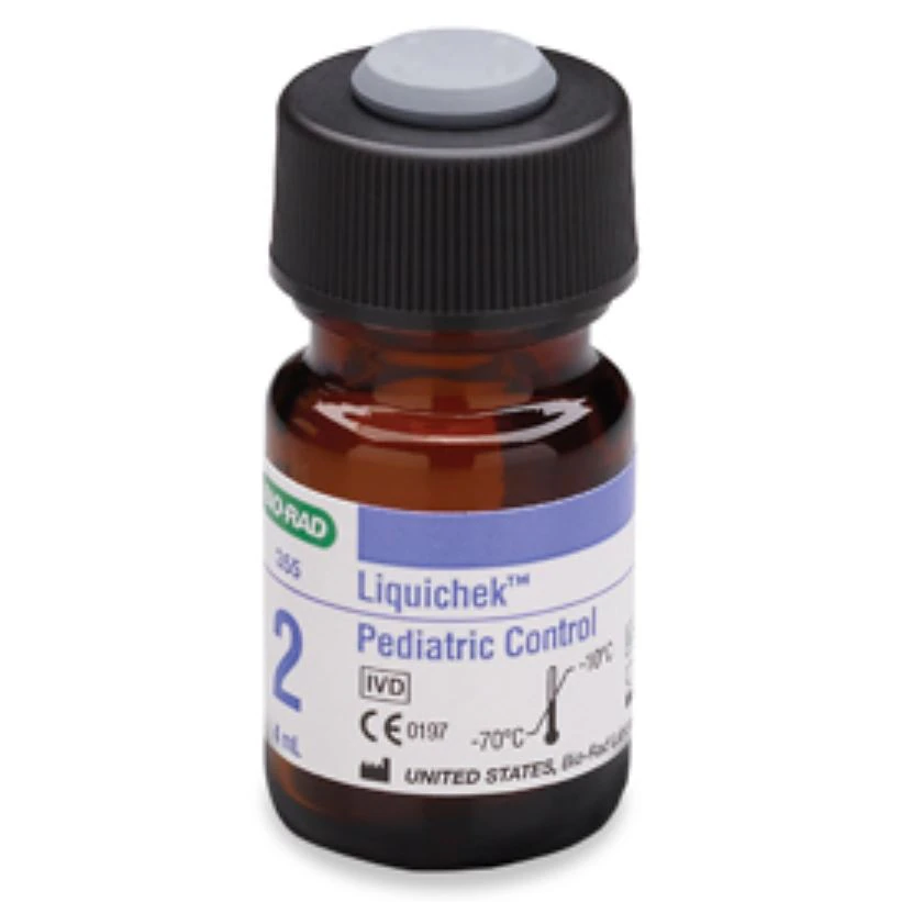 Bio-Rad Liquichek Pediatric Control Level 2, 6 x 4 mL, 6/Box