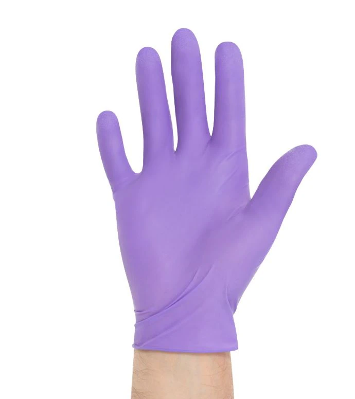 PURPLE NITRILE* Sterile Nitrile Exam Gloves, Large, Purple, Powder-Free, Chemo-Rated, 400/Case