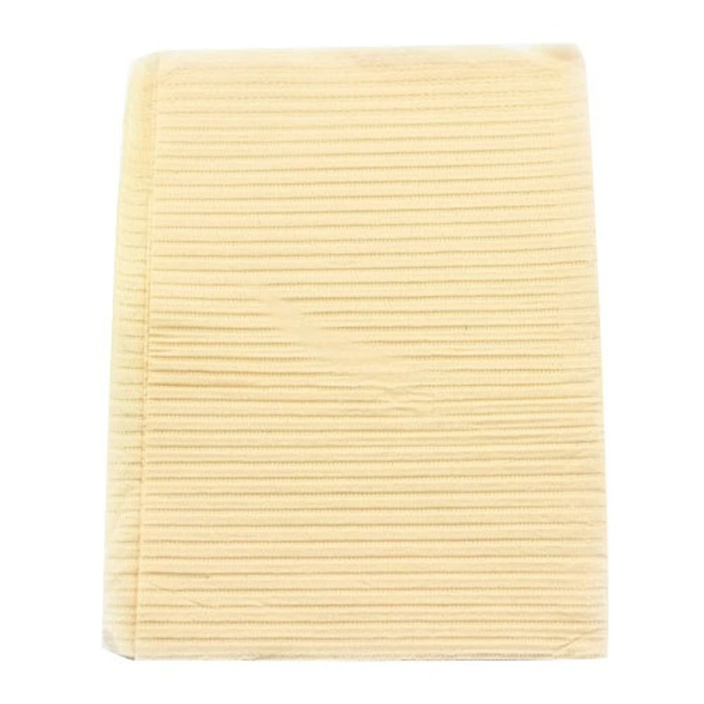 Crosstex PolyBack Patient Towels/Bibs, 3-Ply Tissue/1-Ply Poly, 13" x 19", Beige, 500/Case, WPXBG