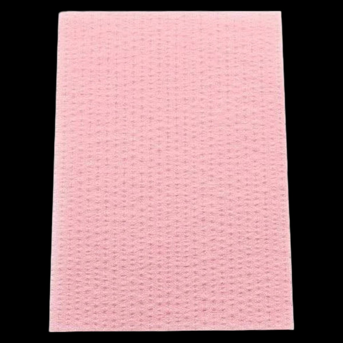 Crosstex PolyBack Patient Bibs, 3-Ply Tissue/1-Ply Poly, 13" x 19", Dusty Rose, 500/Case, WPXDR