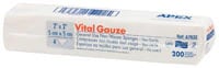 Medicom Vital Gauze Non-Woven Sponges, 2" x 2", 4-Ply, Non-Sterile, Case of 8000, A7632