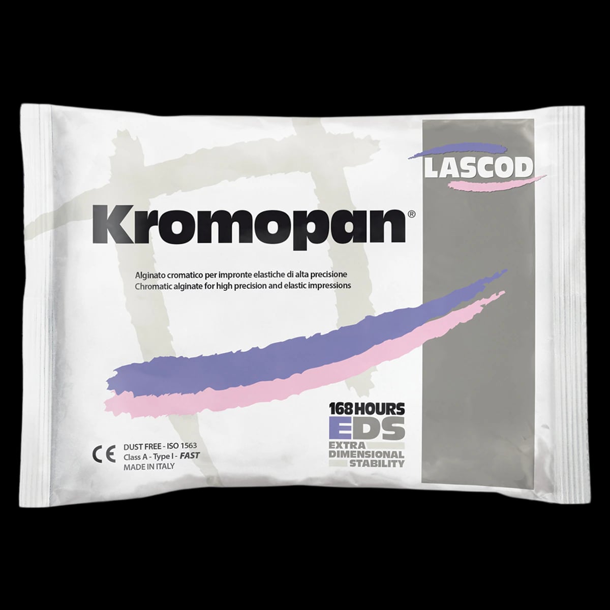 Kromopan 100 Chromatic Alginate Impression Material, Fast Set, Dust Free, Mint, 1 lb (450 g) Pouch, KRM302