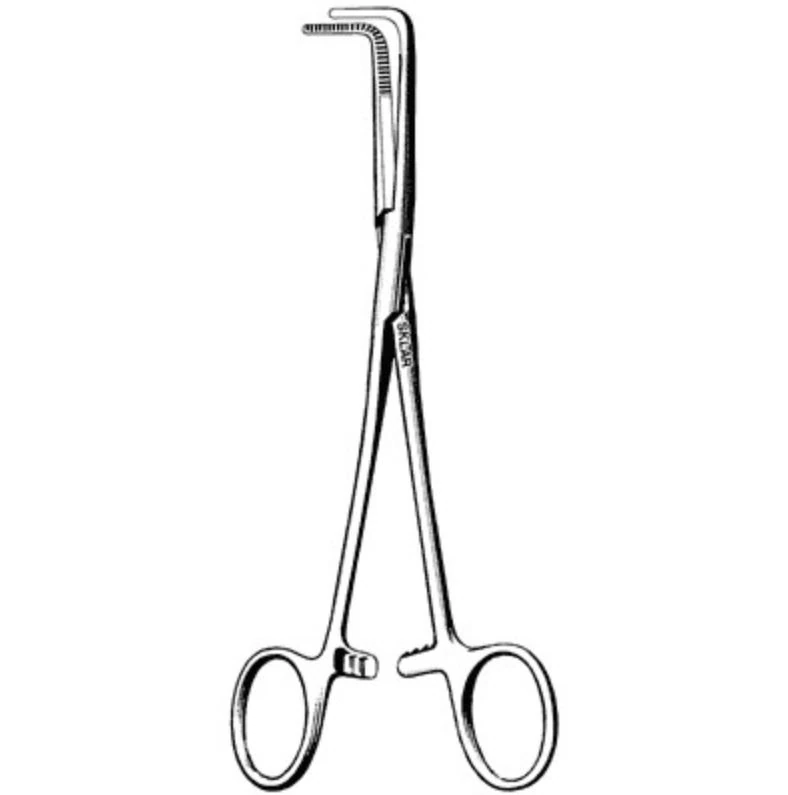Sklar Instruments Mixter Forcep, Right Angle, 7-1/4" Stainless Steel Hemostatic Forcep