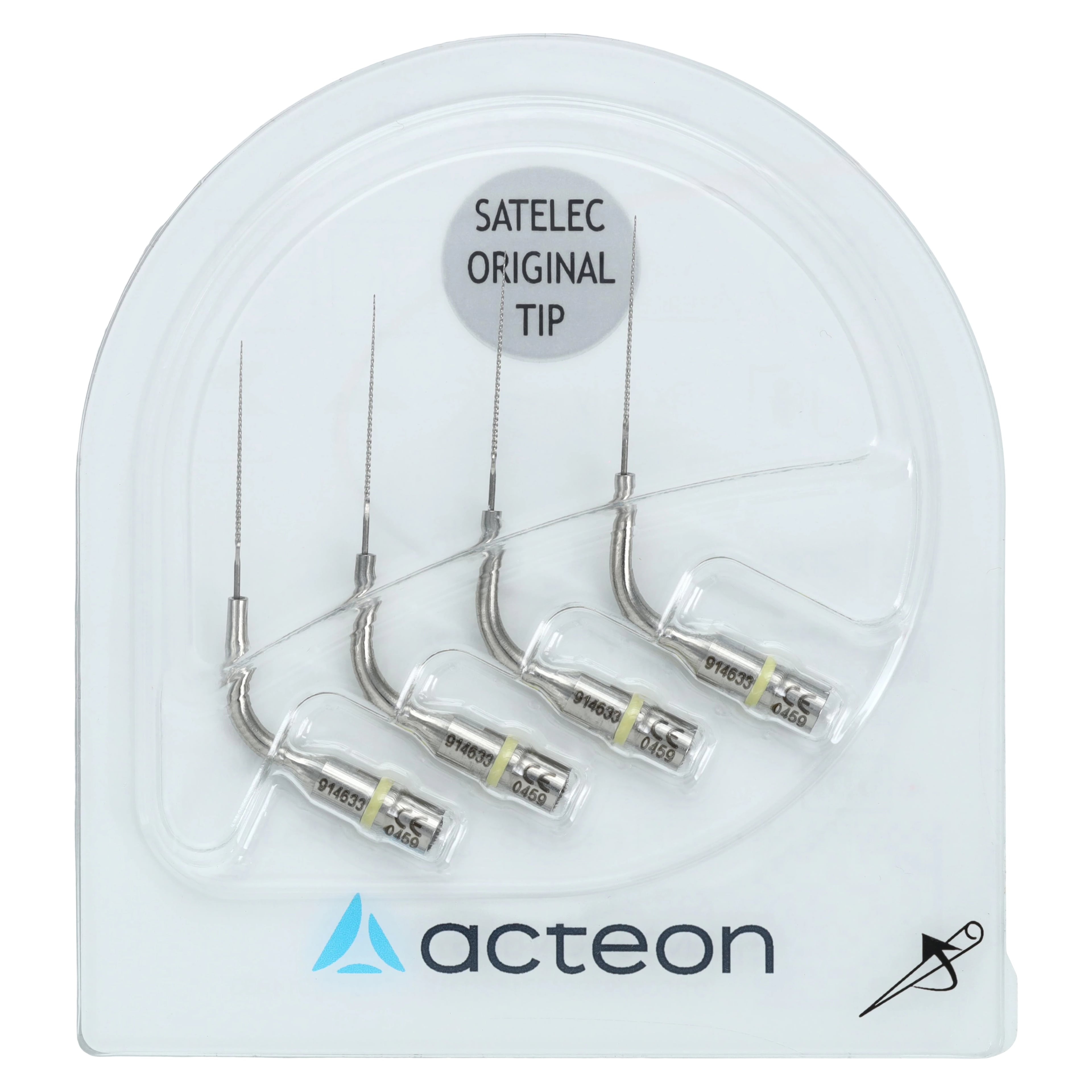 Acteon Ultrasonic Files K15 21mm Straight, Pack of 4, Endodontic Tips