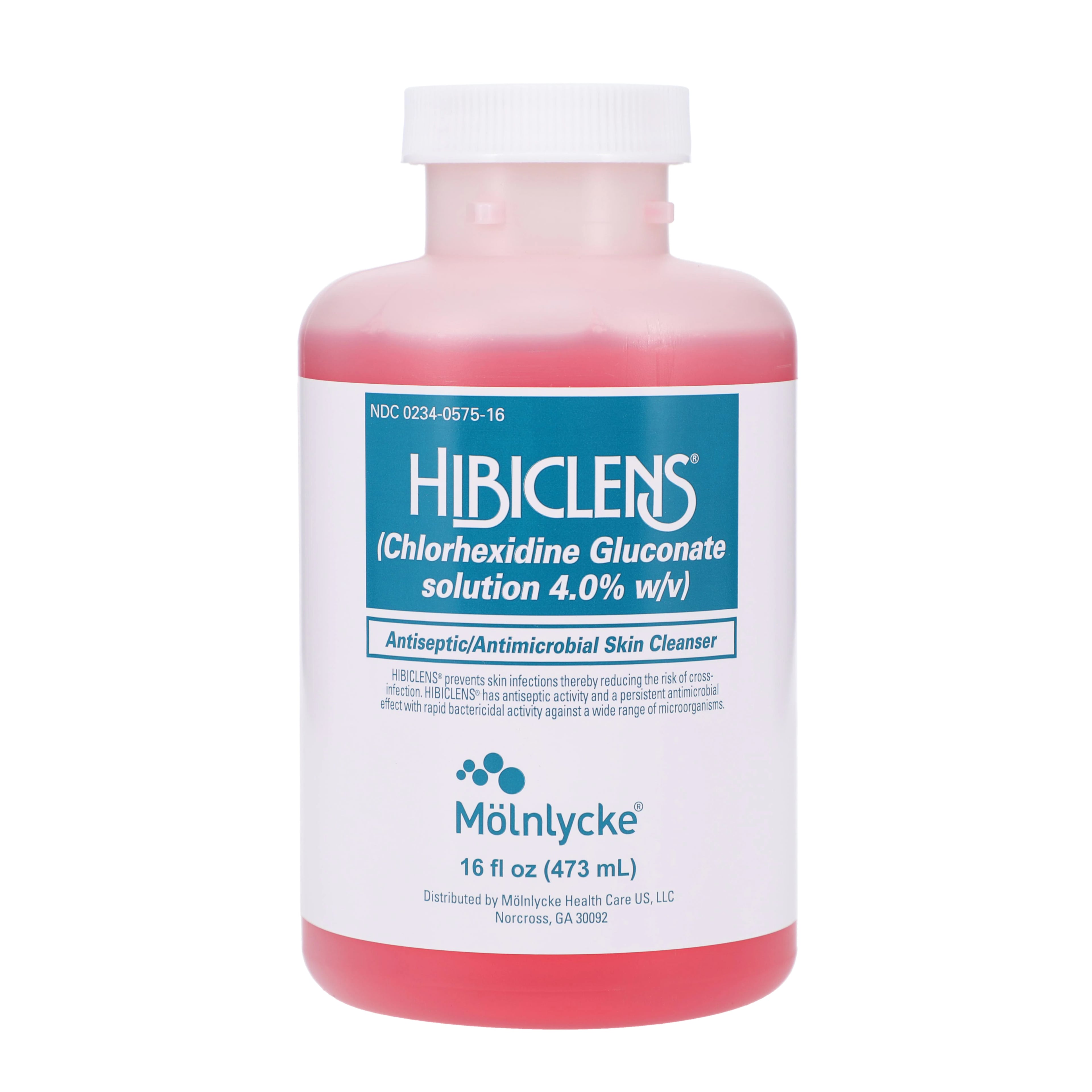 HIBICLENS® Antimicrobial Hand Soap, 4% Chlorhexidine Gluconate, Floral Fragrance, 16 oz Bottle with Foaming Pump