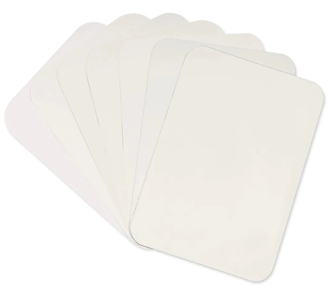Crosstex Bracket Tray Covers, Size A, White, 9.5" x 12.25", 1000/Box, FAWH