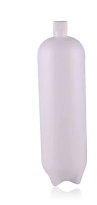 Plasdent High Pressure Water Bottle, 2 Liter, White, 3-1/2" Dia x 14-1/2" H, 1/Pk, HPB-4911