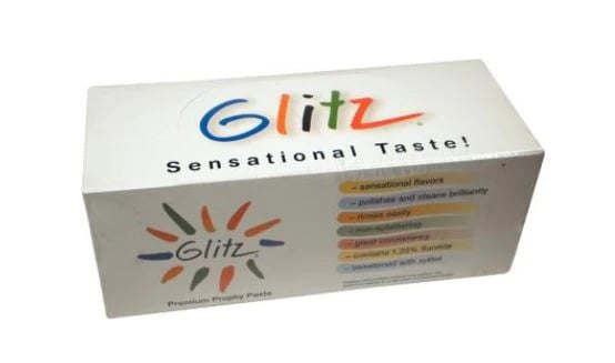 Glitz Prophy Paste Coarse Chocolate, Gluten Free, Unit Dose Cups, 200/Box