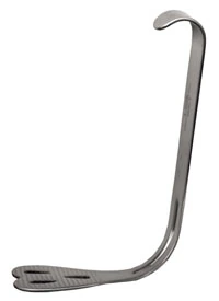 A. Titan 3" Stainless Steel Large Weider Tongue and Cheek Retractor, 1/Pk