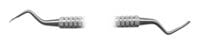 Chisel DE Rhodes, Size 36/37, Double Ended, Stainless Steel, Each