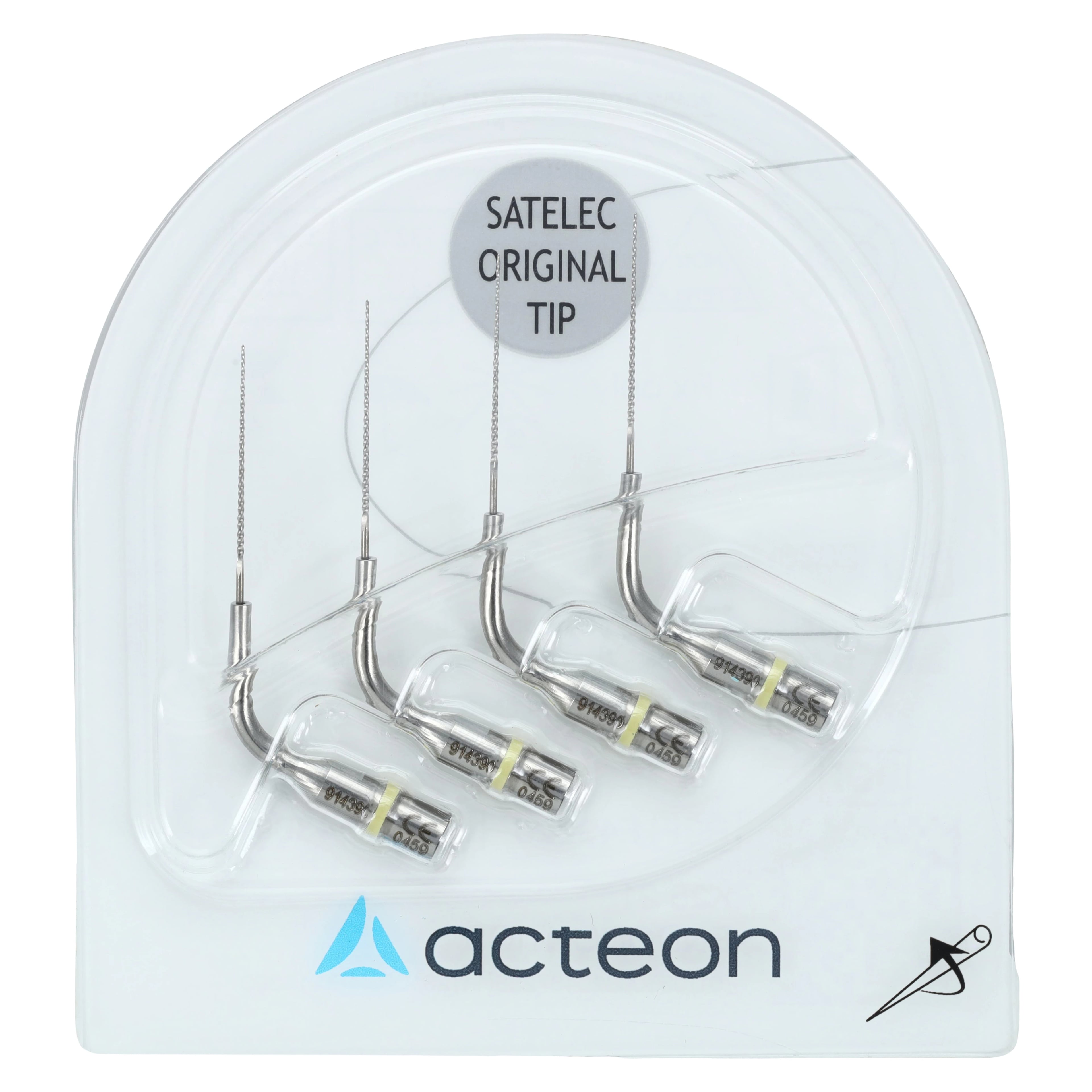 Acteon Newtron Endo Ultrasonic K-File Tip, K25, 21mm, Straight, Pack of 4