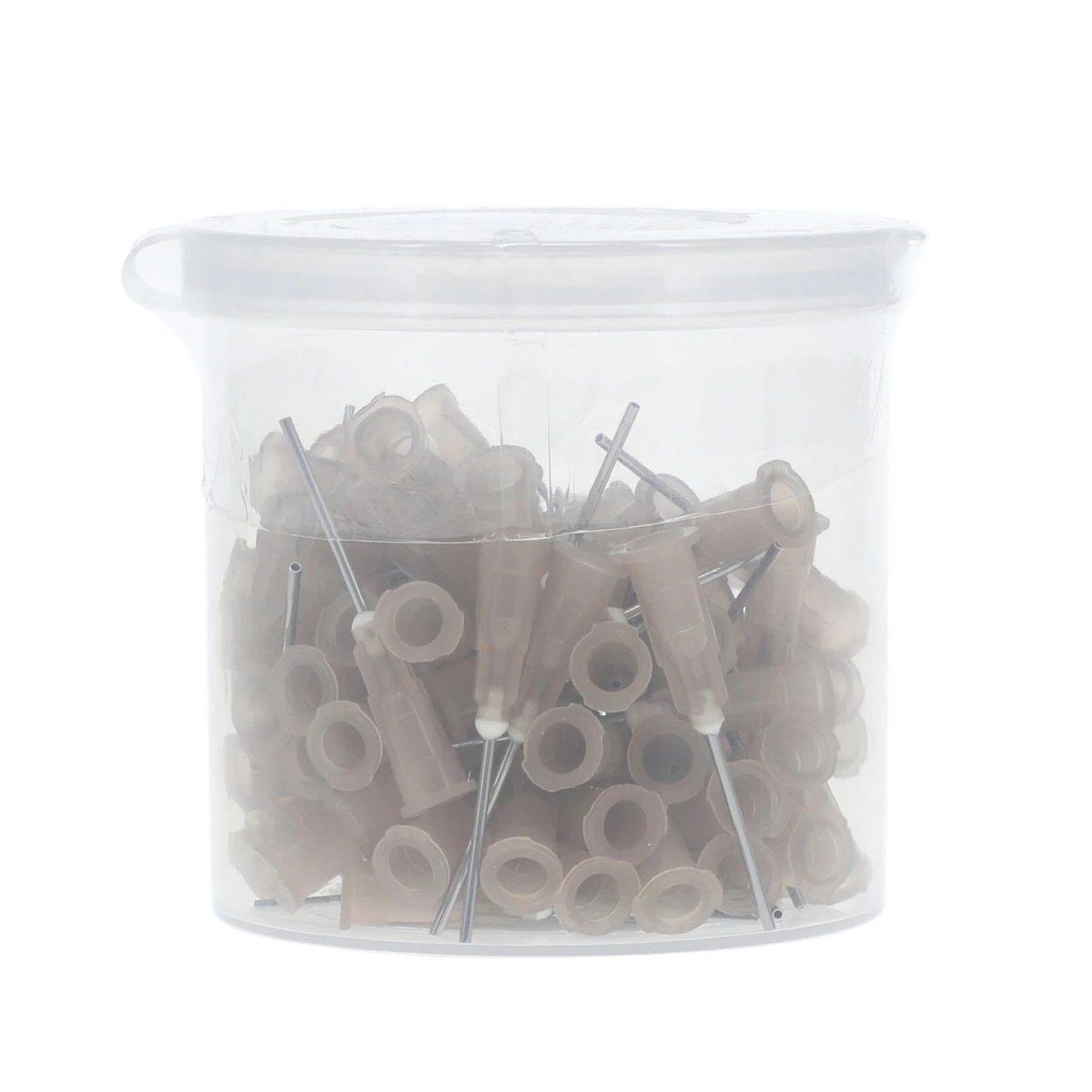 Vista Apex Appli-Vac 19 Gauge Brown Bendable Applicator Tips, 3/4", 100/Pkg, #315119