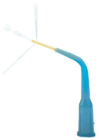 Vista Apex Pocket-Probe Irrigation Tips, 21 Gauge, Flexible Plastic, 100/Pk, 316102