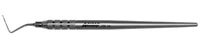 A Titan Instruments WHO Periodontal Probe with Color-Coded Markings at 3.5-5.5-8.5-11.5mm, Single-Ended, Stainless Steel, 01KEZKNN6WKGQHRE7Y0K1CRW6A