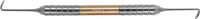 Sinus Lift Instrument 4, A. Titan Instruments, 120/120 Degree Sinus Elevator, Yellow Anodized Handle, 440A Stainless Steel