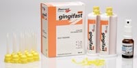 Zhermack Gingifast Rigid Gingival Mask, Addition Silicone, 2 x 50 mL Cartridges with Mixing Tips, C401520