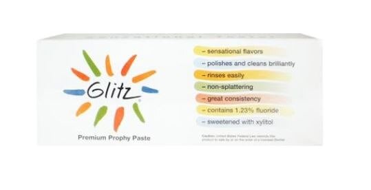 Glitz Prophy Paste Medium, Watermelon, Gluten Free, Unit Dose Cups, 200/Box