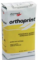 Orthoprint X-Fast Vanilla Alginate Refill, 500 g Bag, Yellow, C302145