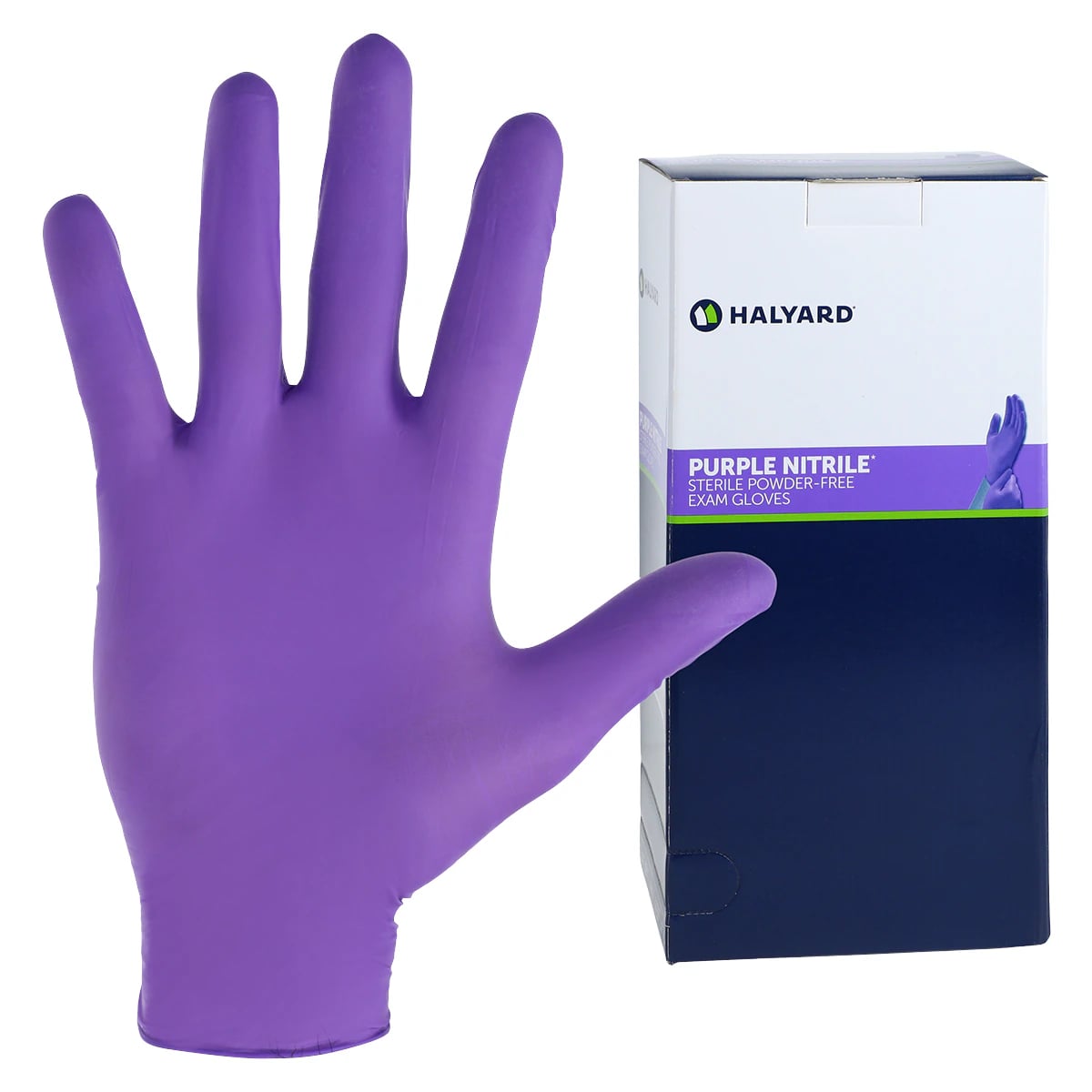 PURPLE NITRILE* Sterile Nitrile Exam Gloves, Small, Purple, Powder-Free, Chemo-Rated, 400/Case