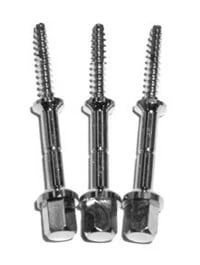 A.Titan Easy X-Trac Self-Cutting Extraction Screws, 28mm, 1.75mm, 3/Box