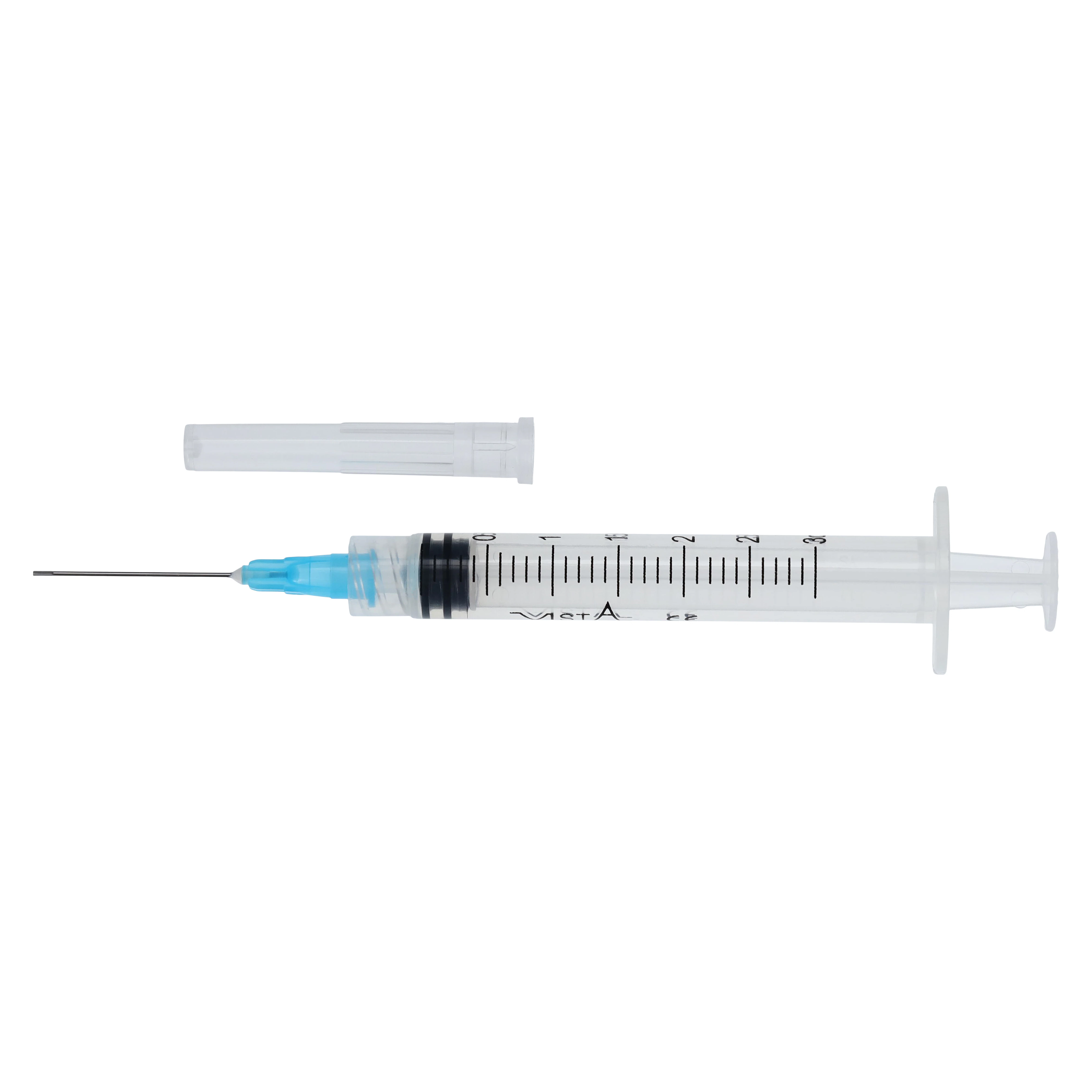 Appli-Vac™ Blue Luer Lock Pre-Tipped Syringe, 3cc, 23ga, 100/Box, 316133