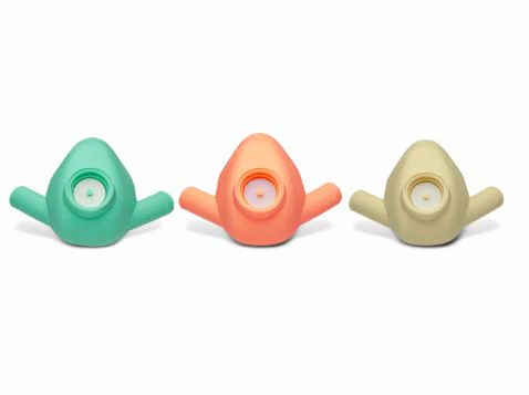 Accutron Personal Inhaler Plus+ Nasal Hoods, Medium, Variety Pack 3 (Fresh Mint, Perfect Peach, French Vanilla), Single-Use, Latex-Free, 24/Pk, 33016-3