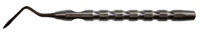 A. Titan Instruments #AS-3 Stainless Steel Heidbrink Root Tip Pick, Angled Left, 1/Pk