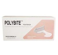 Dentamerica Polybite Disposable 3-in-1 Posterior Impression/Bite Tray, 50/Box, #886